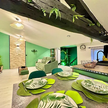 شقة L'atypique Jungle - Hyper Centre - Refait A Neuf