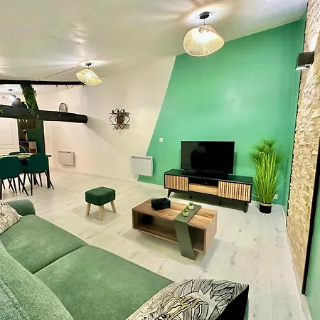 アパート L'atypique Jungle - Hyper Centre - Refait A Neuf ロシュフォール