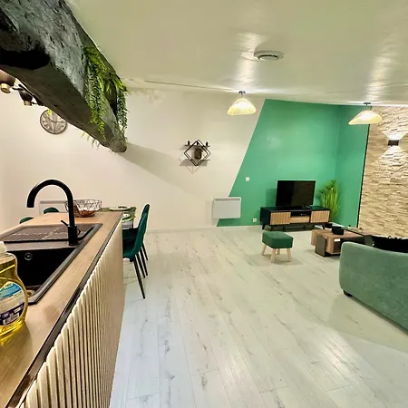 アパート L'atypique Jungle - Hyper Centre - Refait A Neuf ロシュフォール