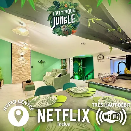 L'atypique Jungle - Hyper Centre - Refait A Neuf * רושפור